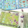 Plants Vs. Zombies Game Magnetic Quiet Sticker Toy Book Children Reusable Toy Concentration and Creative Thinking Training Gift