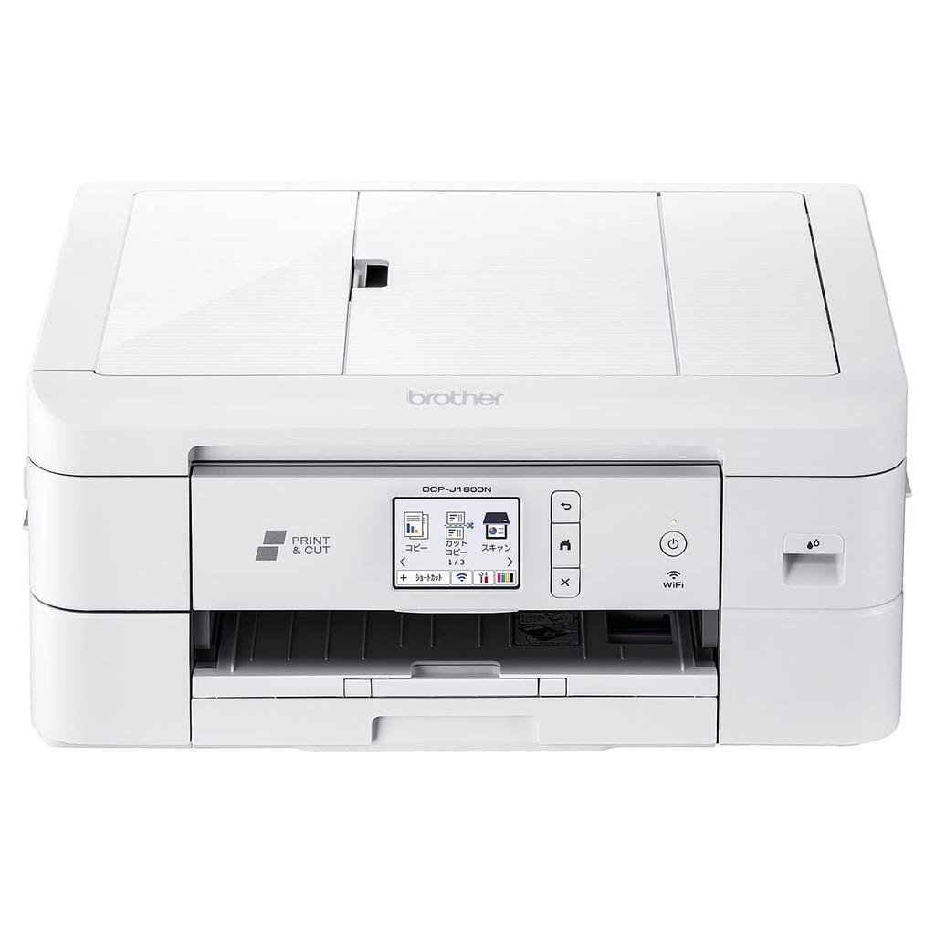 Brother Printer CUTFIT A4 Inkjet Multifunction Machine DCP-J1800N (Wi-Fi/Auto Duplex/Auto Cut/Smartphone Compatible)