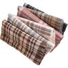 British Plaid Scarf  Atmospheric Women's Autumn and Winter Scarf Couple's Long Warm Double Sided Thick Artistic Scarf