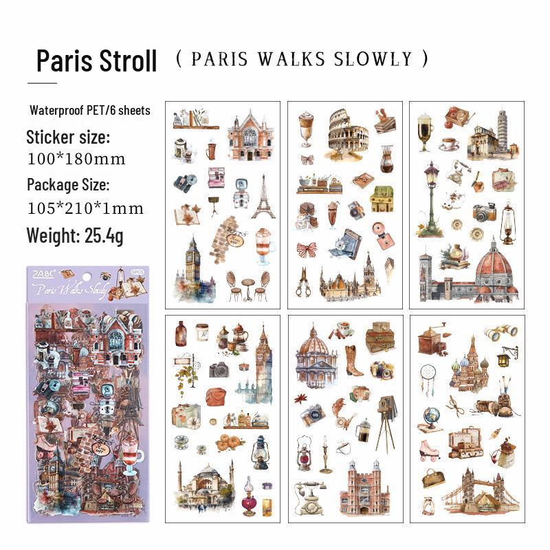 

Винтажные наклейки для DIY-журнала – Креативный готовый дизайн для персонализированного украшения