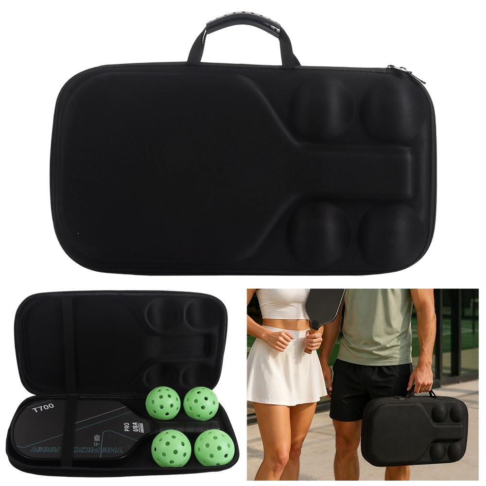 Hard Shell Pickleball Racket Storage Bag Pickleball Paddle Carrying Case  Pickleball Supplies