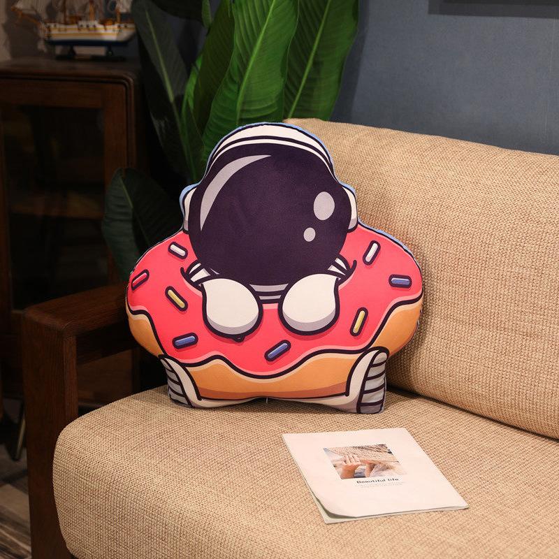 Creative Astronaut Throw Pillow Plush Toy Home Sofa Cushion Decoration Girl Holding Sleeping Doll