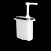 Stainless Steel Syrup Fructose Squeeze Bottle 1/2/3 Head Condiment Squeeze Pump  for Jam Ketchup
