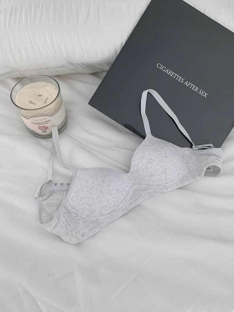 Girls bras, underwear, women's small breasts gathered without steel rims, thin seamless anti-sagging bra