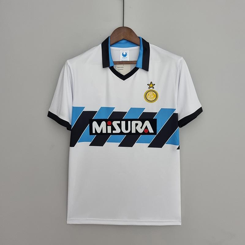 9798 Serie A Inter Mailand Heimfußballtrikot Nr.. 10 Groß Rosa Morano Djokav Retro-Trikot