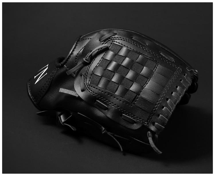 Thickened PVC Softball Baseball Glove for Youth and Adults - Full Infield Set