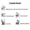 Reliable Mixer Head Whisk Attachment Wire Whisk Replacement Easy to Clean Stainless Steel Material for Stand Mixers