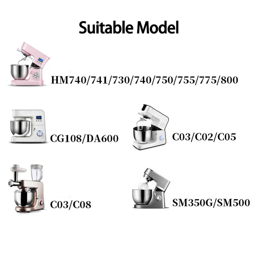Reliable Mixer Head Whisk Attachment Wire Whisk Replacement Easy to Clean Stainless Steel Material for Stand Mixers