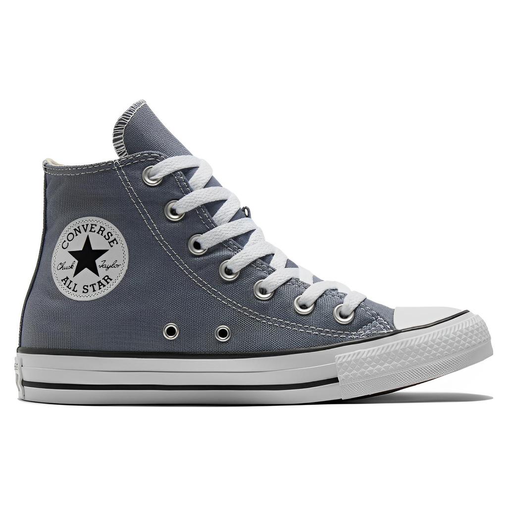 Converse All Star Abrasion Resistant High Top Canvas Shoes Unisex Gray (Unisex) Canvas Shoes A02786C
