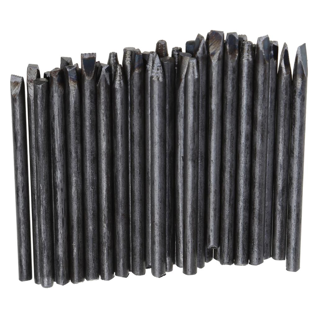 36Pieces Stamping Tool Set Steel Punches for Imprinting Craft DIY Jewelry