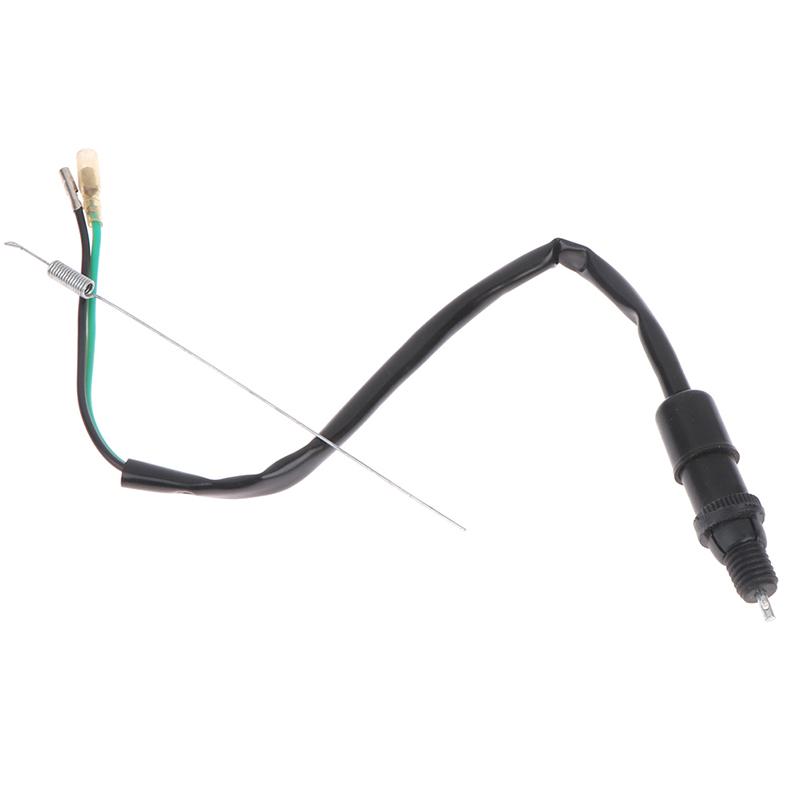 1Set Rear Brake Switch Motorcycle Drum Brake Light Rear Brake Switch + Spring Universal For Pit Bike Quad Scooter