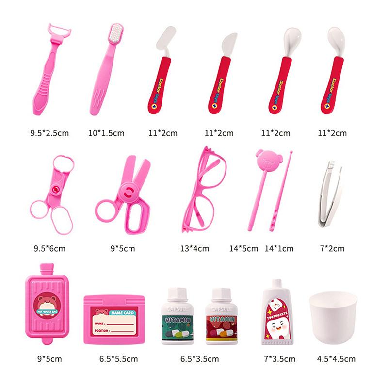 Simulation Nurse Toy Doctor Accessories Children Doctor Play Set For Kids Home Play Toys Doctor Set Toy Gift For Kids Boys Girls