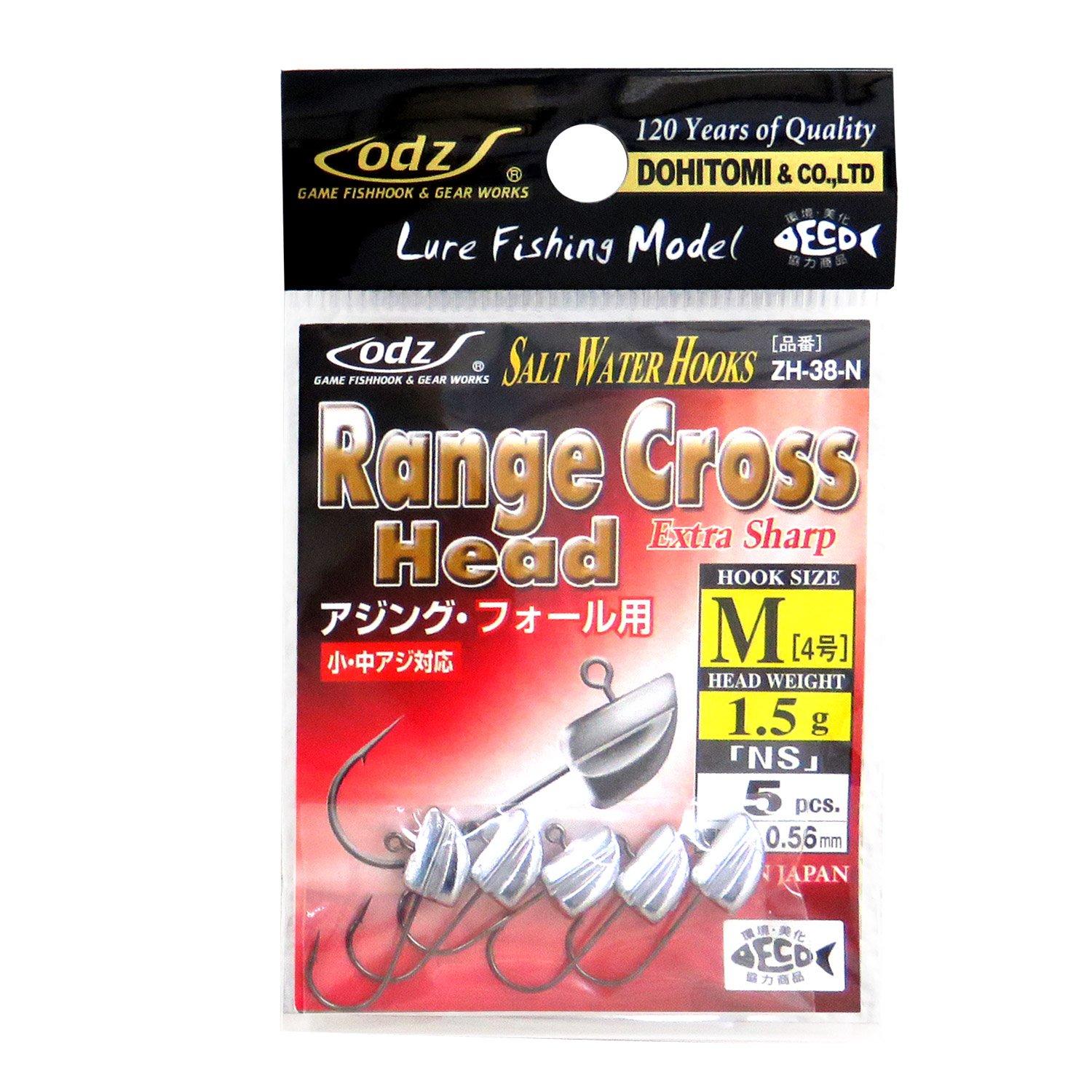 Крючок Dohitomi Range Cross Head NS #4-1.5g ZH-38-N 5 1.5g