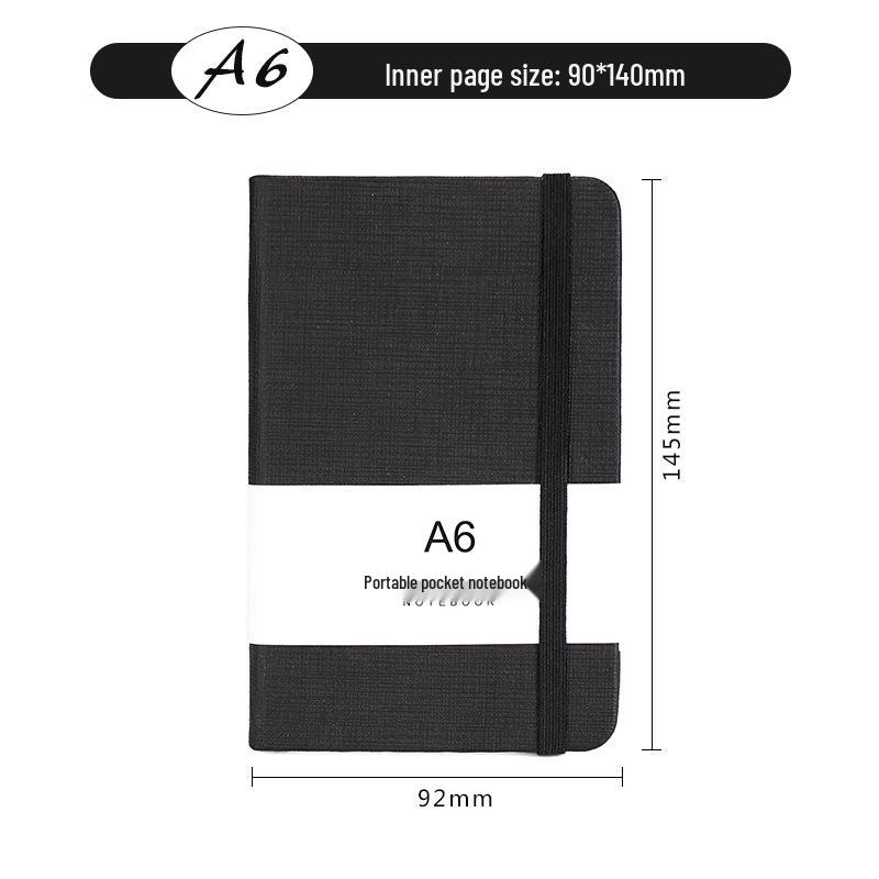 A6 Portable Mini Notebook Diary for Students