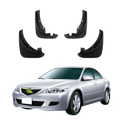 4PCS Car Mud Flaps Splash Guards Mudguards Car Mud Flaps Compatible with Mazda 6 Sedan 2002 2003 2004 2005 2006 2007 2008