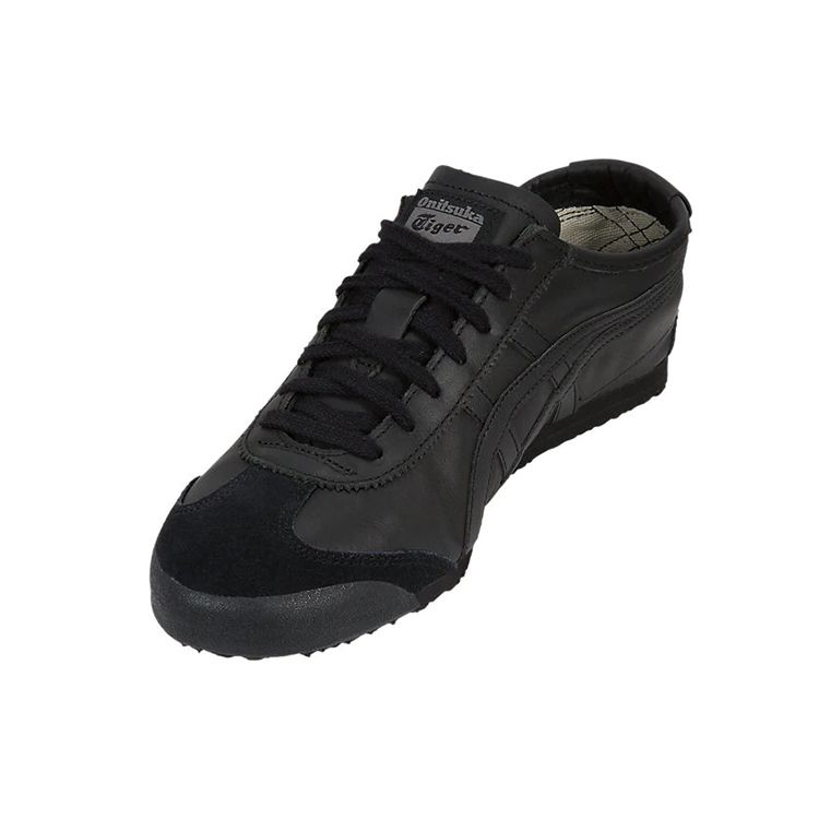 ONITSUKA TIGER Mexico 66 Suede Retro Sports Slip Resistant Durable Lightweight Low Top Casual Shoes Unisex Sneaker Black D4J2L-9090