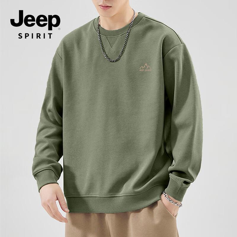 JEEP SPIRIT Men's Crew Neck Sweatshirt