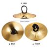 2/4pcs Copper Finger Cymbals Small Finger Cymbals Belly Dancing Mini Cymbals Musical Instrument Saucers