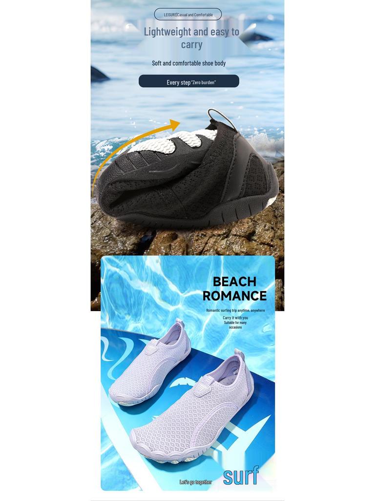 Women's Breathable Barefoot Snorkeling & Swimming Shoes - Couple Style