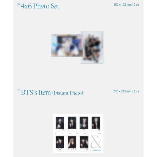 WVERSE SHOP BTS 'Special 8 Photo-Folio Noi, noi stessi e BTS 'WE'