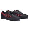 Reebok Tênis Versátil Confortável Clássico Durável de Cano Baixo Série Club C Tênis Masculinos Preto Vermelho 100034257