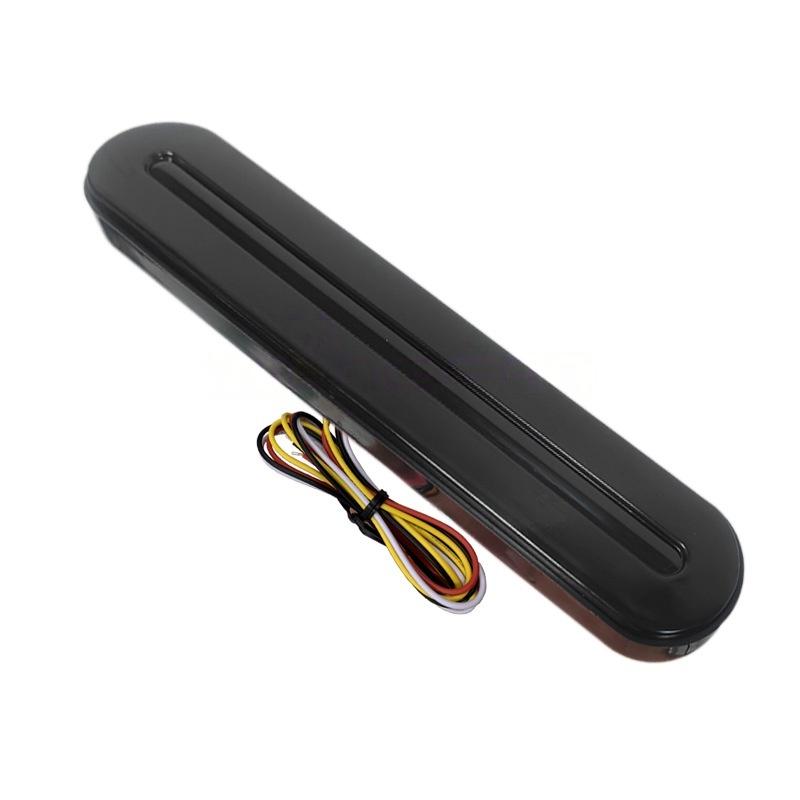 2Pcs Led 12V 24V Car Taillights Truck Turn Signal Lamp 3 In 1 Led Tail Brake Light Trailer Light Atv Rear Stop Flash Lamp