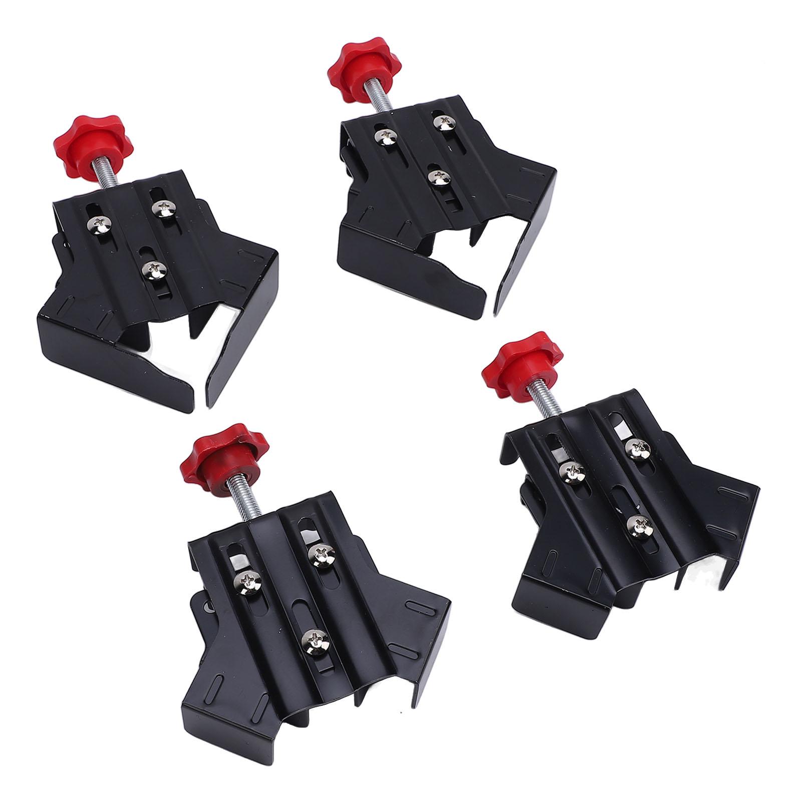 

4PCS Right Angle Fixing Clamps Open Closed Type 90 Degree Corner Clamp Adjustable Picture Frame