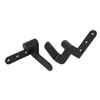 Left Right Door Hinge Kit Stainless Steel 130LBS 270 Degree Rotating Door Hinge Set for Cabinets