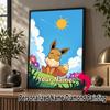 Personalized Eevee Diamond Art Custom Name 5D Diamond Painting Full Drill DIY Craft