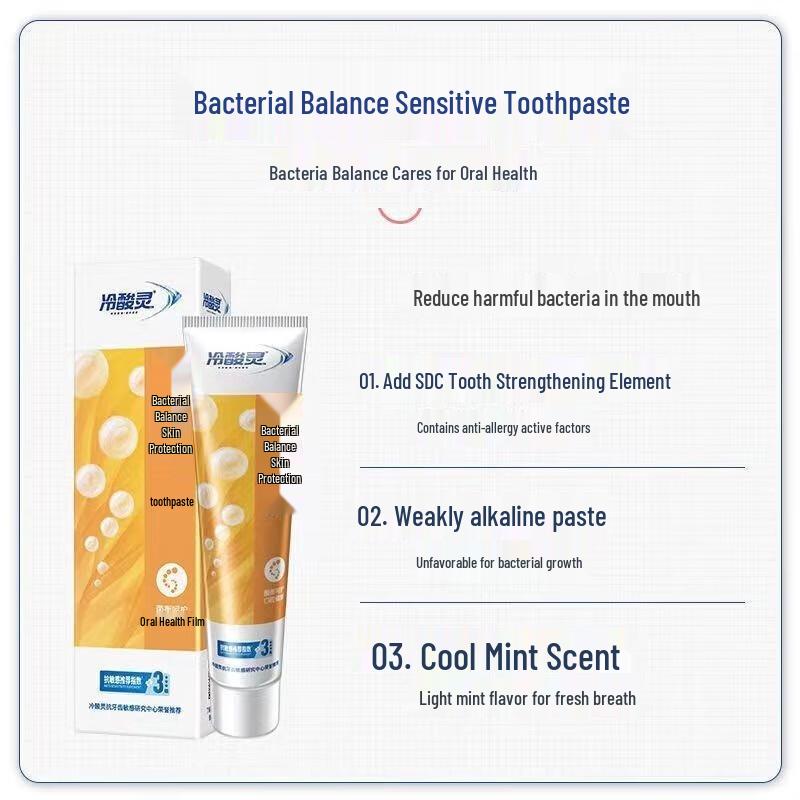 Leng Suan Ling Sensitive Teeth & Gum Care Toothpaste Set