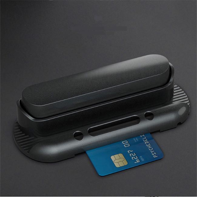 Black Grebest Temporary Parking Plate Interior Decoration Parking Card Multifunction Car Temporary Stop Luminous Number Parking Card Aroma Phone Holder