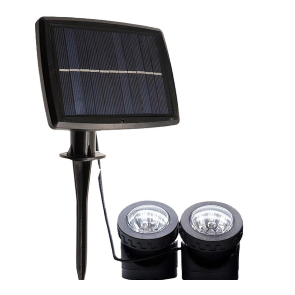 Solar Pond Lights Outdoor Solar Lawn Garden Landscape Lights Waterproof Energy-Saving LED Ground Aquatic Pool Lights