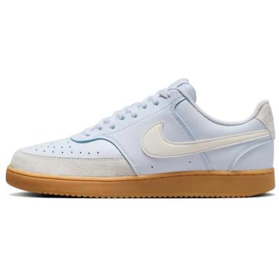 Court Vision Low Football Grey Gum Herren Sneaker Blau Gummi-Hellbraun Blass-Elfenbein IB2998-002