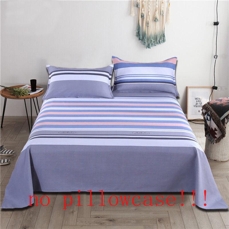 Flat Sheets Thicken Washable Household Household Breathable Comfortable Bedding Luxury Bed Cover Bedroom King Queen Size Home