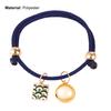Pet Collar Chinese Style Attractive Adjustable Universal Cats Dogs Collar Necklace with Bell for Spring Festival