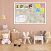 Artzfolio Air Balloons | Bulletin Board Notice Pin Board | Vision Soft Board Combo With Thumb Push Pins & Sticky Notes |