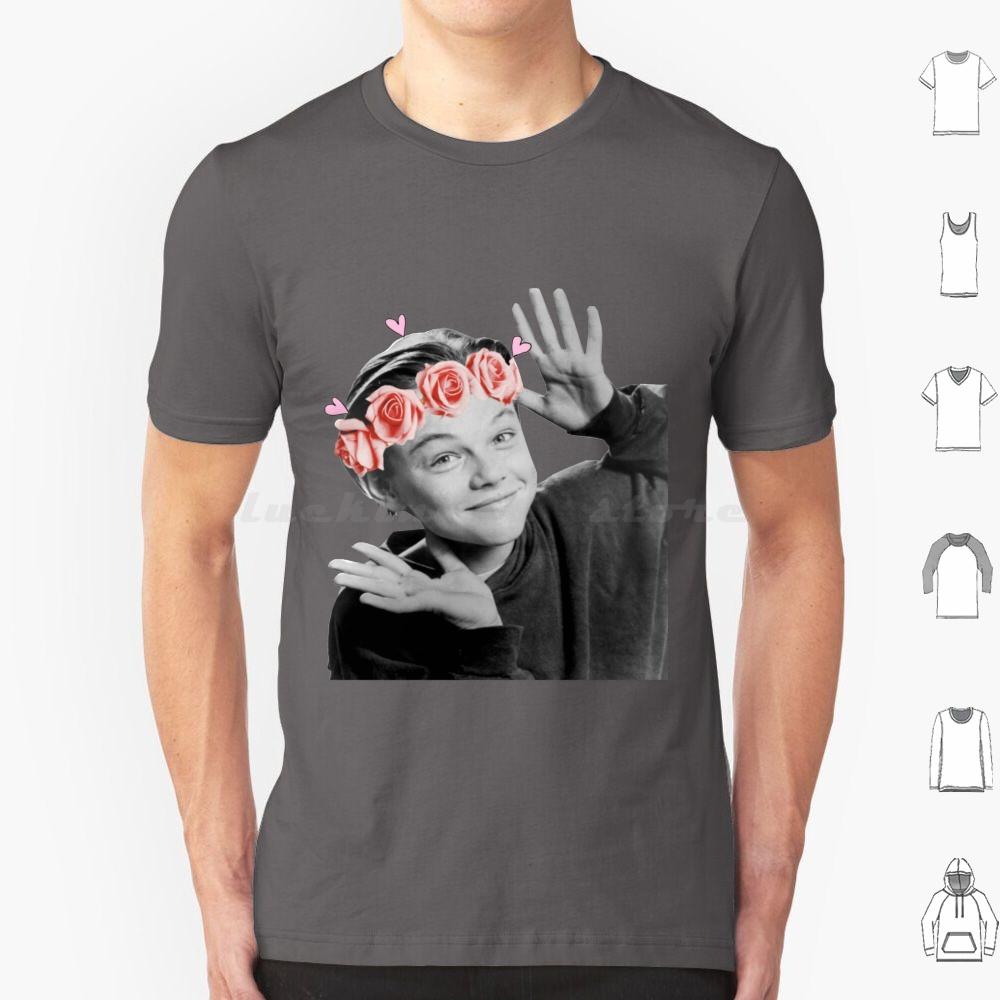 Young Leonardo Dicaprio Flower T Shirt Men Women Kids 6xl Leonardo Dicaprio Leonardo Leo Young Leo Titanic Dicaprio 90s Movies