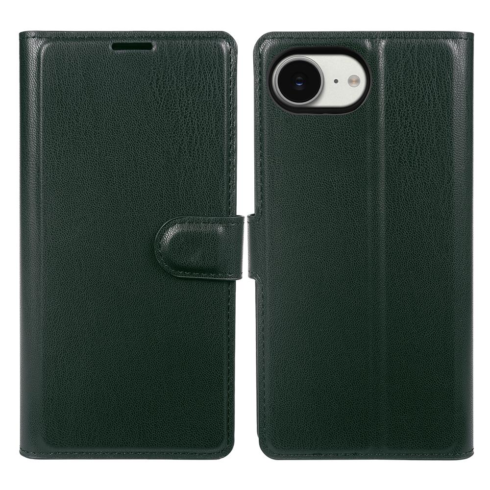 For iPhone 16e Stand Case Biobased Eco-Friendly RPET RPVB Slim Phone Cover with Wallet