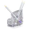 GemRich Makeup Brush Makeup Brush Cosmetic Stylish Case, Stand, Storage, Acrylic,
