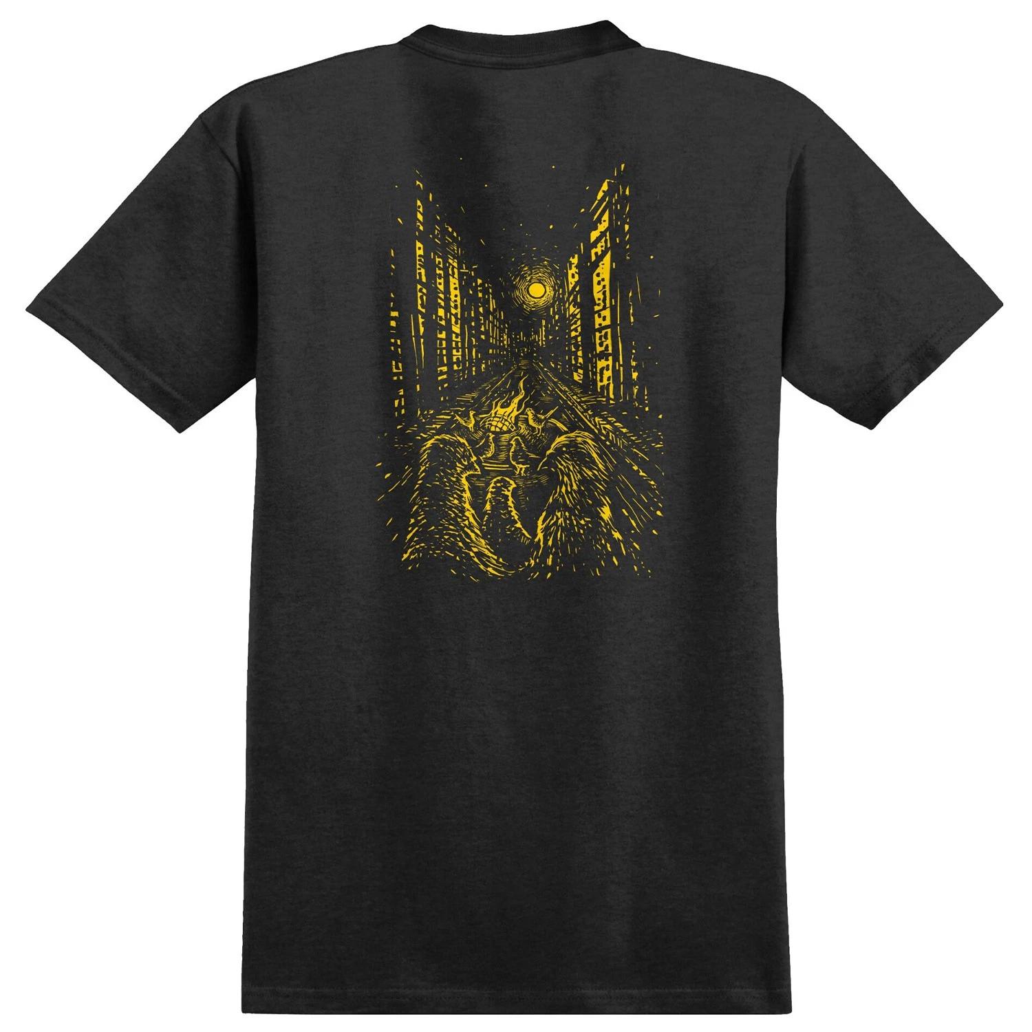 Anti Hero Skateboards Shirt Fireside Heather Asphalt S