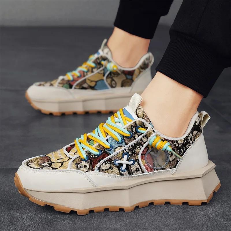 Fashion 2025 new Shoes For men Sneakers Male casual Mens Shoe tenis Luxury shoes Trainer Race Breathable Shoes fashion loafers running