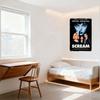 Scream Movie Vintage Metal Tin Sign David Arquette Neve Campbell Horror Wall Plaque for Home Bar Club Decor