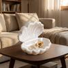Decorative Shell Shape Storage Box Multi-function Jewelry Organizer Stylish Shell Ornament  Desk