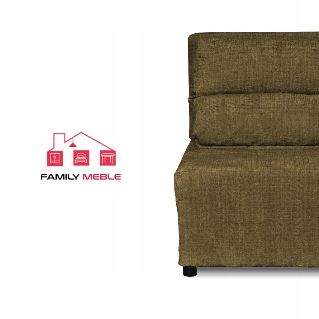 Fold-out Armchair with Sleeping Function KIMO Bedding Container Ramona Brown