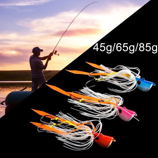 

Спортивный аксессуар MUQZI, 45 г/65 г/85 г, рыболовный крючок с застежкой и искусственными наживками для карпа и осьминога, аксессуар