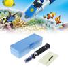 Aquarium Salt Level Tester High Precise Aluminum Alloy Seawater Hydrometer For Professional Home Marine Environment