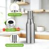 Stainless Steel Oil Dispenser Bottle - Leak-proof Olive Oil Decanter for Kitchen Use, Olive Oil and Cooking Liquids Kitchen