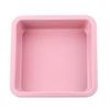 Pink Non-Stick Carbon Steel Baking Pan Set Baking Oven Cake Mold Round Square Rectangle Pizza Toast Live Bottom Kitchen Mould