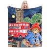 Großbritannien Paddington Super Warme Decke Braunbär Kinder Plüsch Überwurf Neuheit Outdoor Flanell Bettbezug Sofa Bettdecke