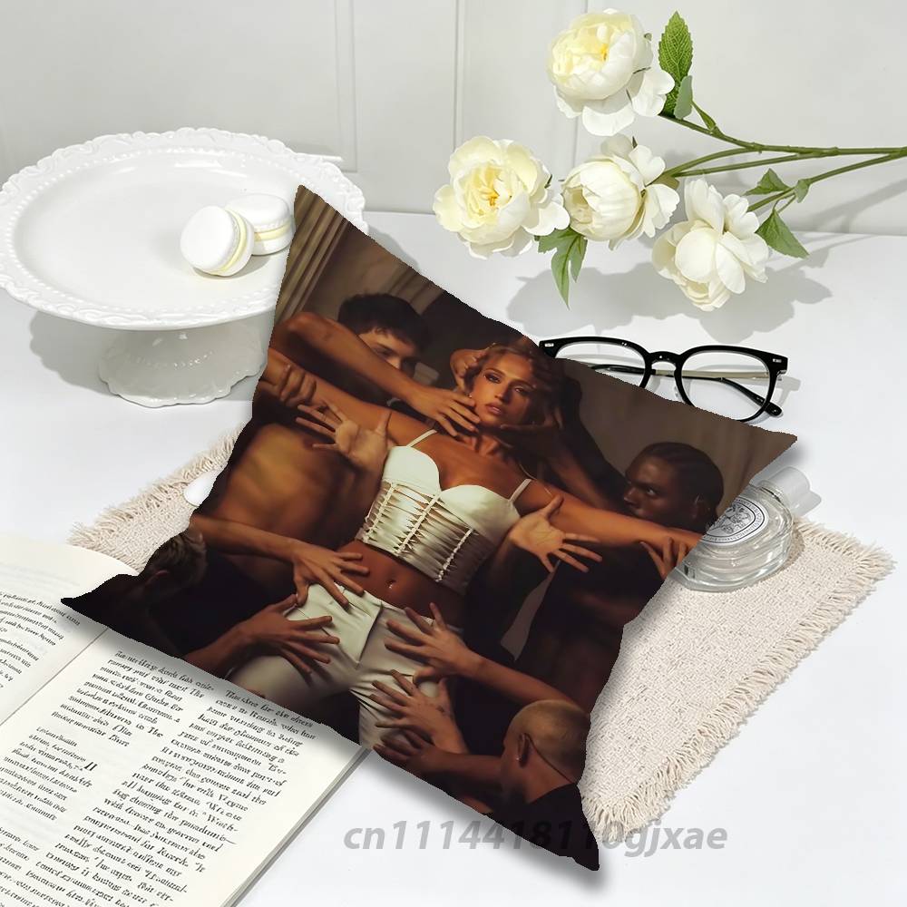 TTateMcRae Lollapalooza Pillow Case Living Room Sofa Cushion Cover Suitable For Home Bedroom Room Decoration